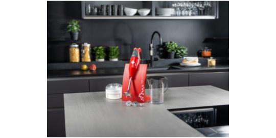 Mixer multi BAMIX M200 SwissLine rouge/c