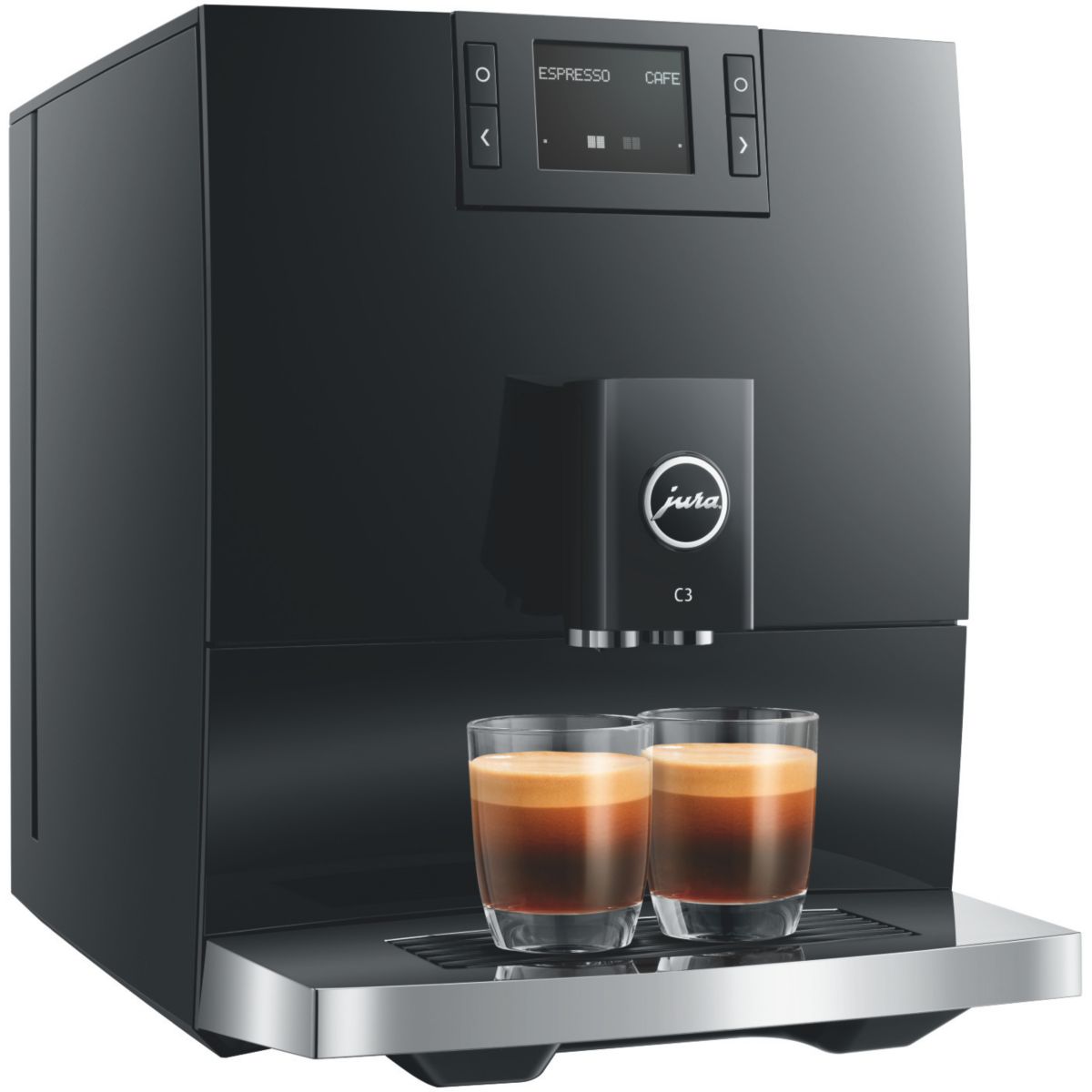 JURA C3 Piano Black 15599 — vue 3