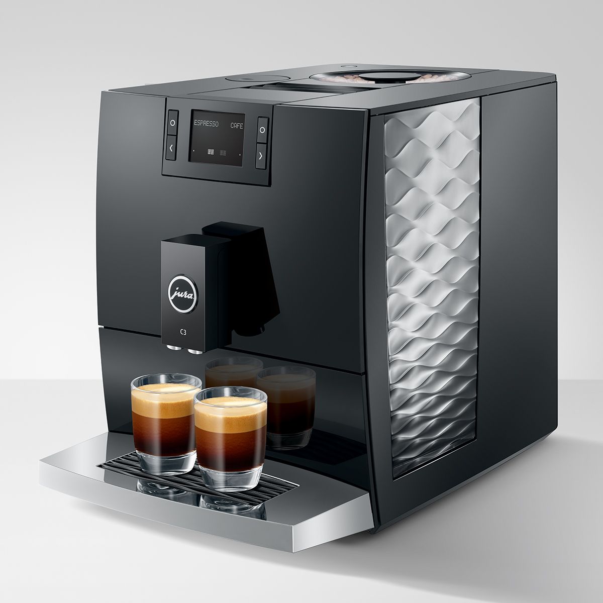 JURA C3 Piano Black 15599 — vue 4