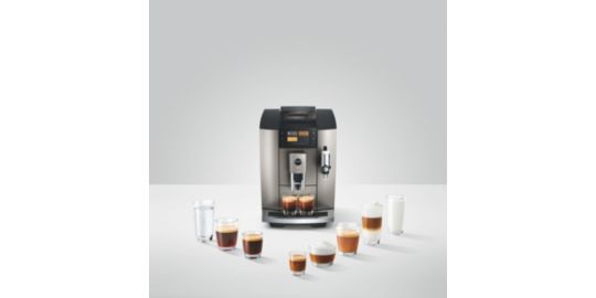 Expresso Broyeur JURA E8 Midnight Silver (ED)