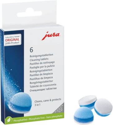 JURA Boite de 6 pastilles de nettoyage