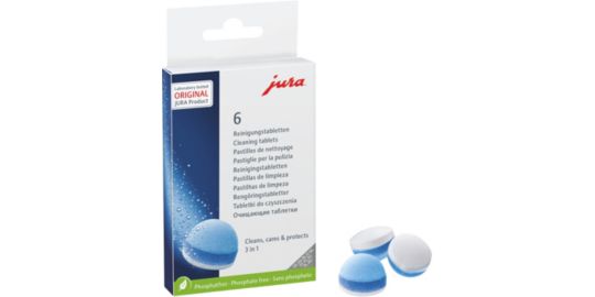  JURA Boite de 6 pastilles de nettoyage