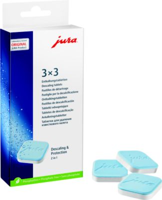 Produit De Nettoyage Jura Boîte De 9 Pastilles Pour 3 Détartrages