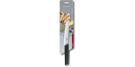 Couteau à pain VICTORINOX Swiss Modern 22cm noir