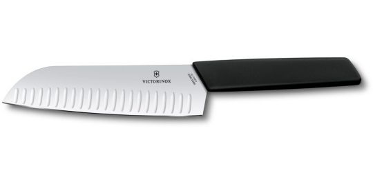 Couteau japonais VICTORINOX Swiss Modern 17cm Alveole noir