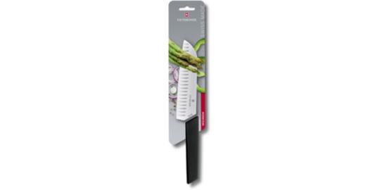 Couteau japonais VICTORINOX Swiss Modern 17cm Alveole noir
