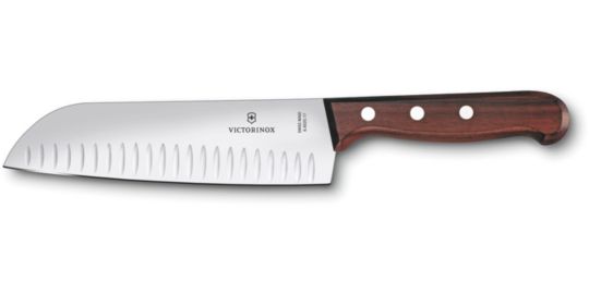 Couteau japonais VICTORINOX alveolee 17cm wood