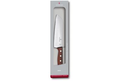 Couteau japonais VICTORINOX alveolee 17cm wood
