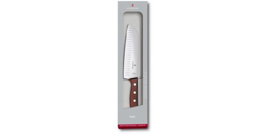 Couteau japonais VICTORINOX alveolee 17cm wood