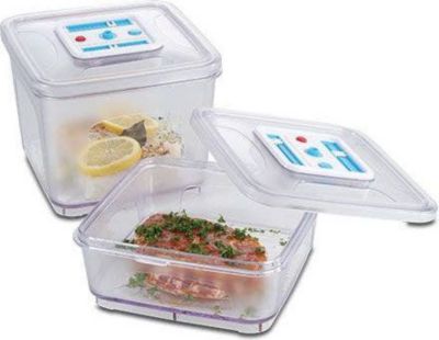 Bocal SOLIS récipients sous vide (Lot de 2)