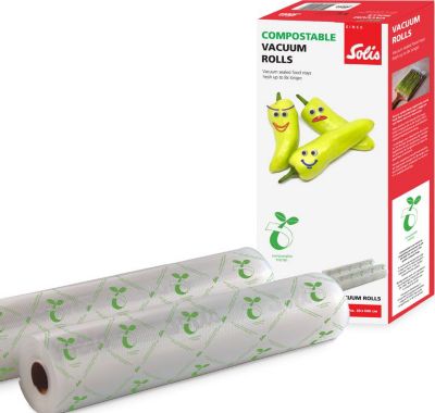Sac sous vide SOLIS Rouleaux sous vide comp 30 x 600 cm (x2)