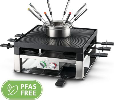 Raclette Fondue SOLIS Combi Grill 3 en 1