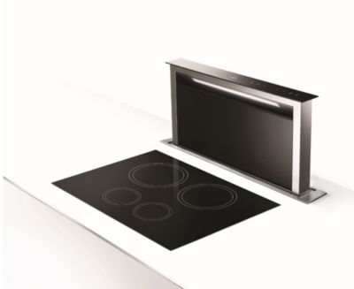 Hotte plan de travail, plaque de cuisson aspirante FLOW MAX