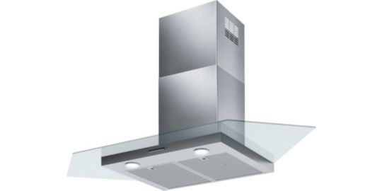 Hotte décorative murale ROBLIN ORELIA 900 VERRE NOIR