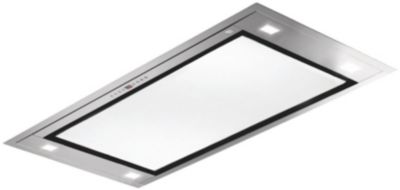 Hotte plafond ROBLIN INSPIRATION 1000 VERRE BLANC