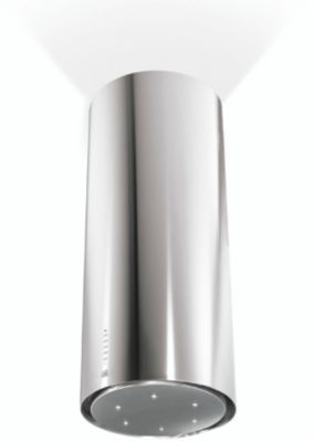 Hotte décorative îlot ROBLIN CYLINDRE 370 INOX