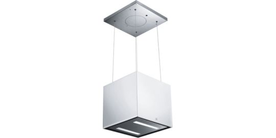 Hotte décorative îlot ROBLIN EPSILONE 400 VERRE BL