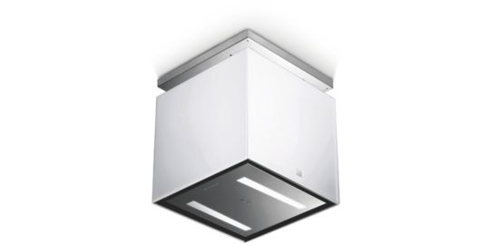 Hotte décorative îlot ROBLIN EPSILONE 400 VERRE BL