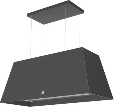 Hotte îlot 110 cm Roblin 6060204 VIZIO/3 VERRE Centrale 1100 Noir