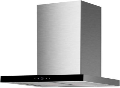 Hotte décorative murale FABER TSPG 600 INOX/VERRE NOIR