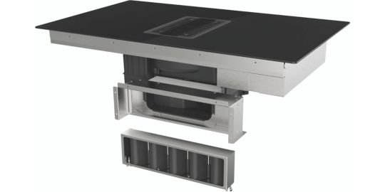 Kit cheminée évacuation FRANKE RECYCLAGE DIRECT ARRIERE TABLE ASPIRANTE
