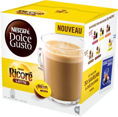 Capsules NESTLE Nescafé Ricore au lait Dolce Gusto