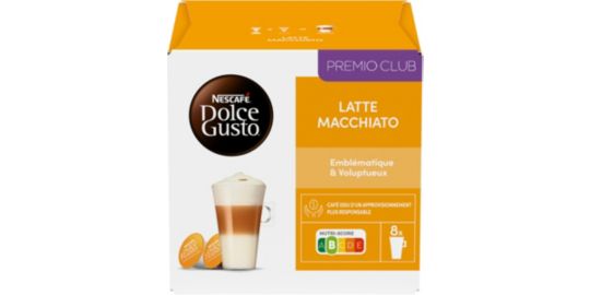 Dosette NESTLE DOLCE GUSTO LATTE MACCHIATO