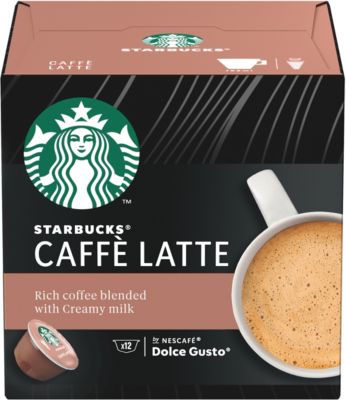 Capsules NESTLE starbucks by dolce gusto caffe latte