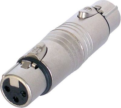 Adaptateur Jack NEUTRIK XLR 3-Pin vers XLR 3-Pin Femelle
