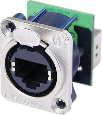 Adaptateur Ethernet NEUTRIK RJ45 Bride en Métal avec Verrou à Loquet