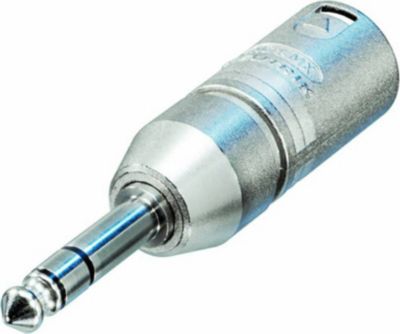 Adaptateur Jack NEUTRIK XLR 3-Pin vers 6,35 mm Mâle Pré-câblé