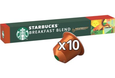 Capsules NESTLE STARBUCKS by NESPRESSO Breakfast x10