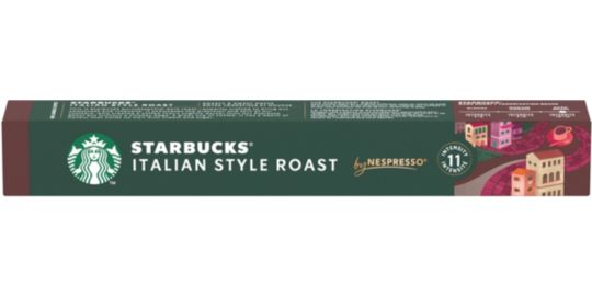 Capsules NESTLE STARBUCKS by NESPRESSO Italian Roast x10