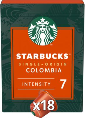 Capsules Nestle Starbucks By Nespresso Colombia X18