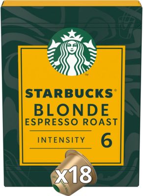 Capsules Nestle Starbucks By Nespresso Blonde X18