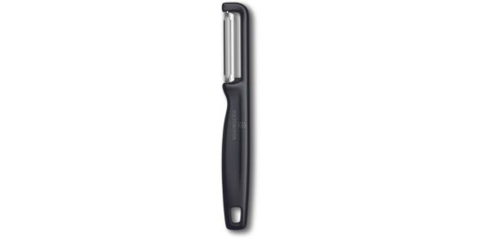 Couteau éplucheur VICTORINOX tomates IOTA Noir lame lisse