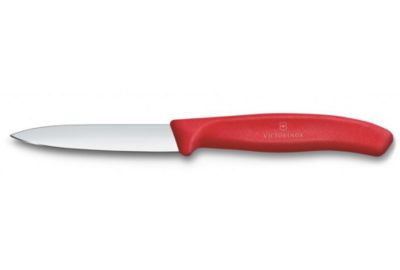 Couteau éplucheur VICTORINOX 8cm rouge x2