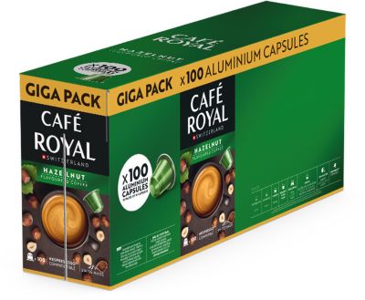 Capsules CAFE ROYAL Noisette x100