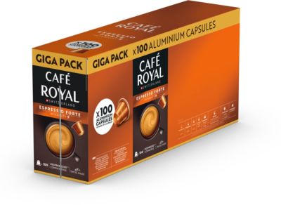 Capsules CAFE ROYAL Espresso Forte x100