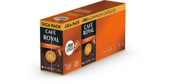 Capsules CAFE ROYAL Espresso Forte x100
