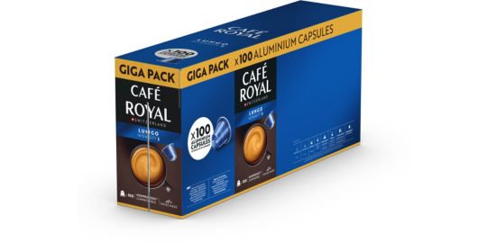 Capsules CAFE ROYAL Lungo x100