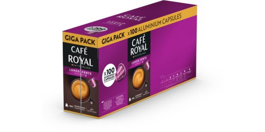 Capsules CAFE ROYAL Lungo Forte x100