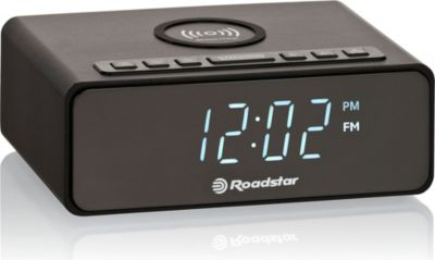 Radio FM ROADSTAR CLR-700  Qi Radio-Réveil FM PLL