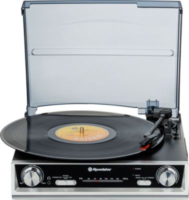 Platine vinyle ROADSTAR TTR-8634 Platine Vinyle 33/45/78 tr/min