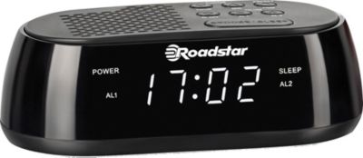 Radio FM ROADSTAR CLR-2477 Radio-Réveil Numérique FM, USB