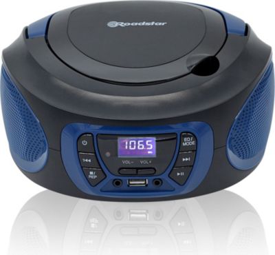 Radio CD ROADSTAR CDR-365U/BL Radio CD Portable FM