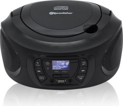 Radio CD ROADSTAR CDR-375D+/BK Radio Portable DAB/DAB+/FM