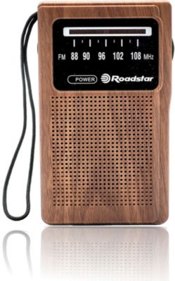 Radio FM ROADSTAR TRA-1230WD Radio FM Portable, Bois