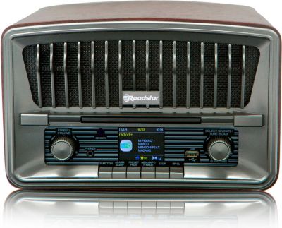 Radio CD ROADSTAR HRA-270CD-MP3CD+BT Radio CD Vintage DAB+ Radio CD ROADSTAR HRA-270CD-MP3CD+BT Radio CD Vintage DAB+