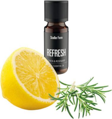 Diffuseur huiles essentielles STADLER FORM Huile essentielle citron & romarin REFRE